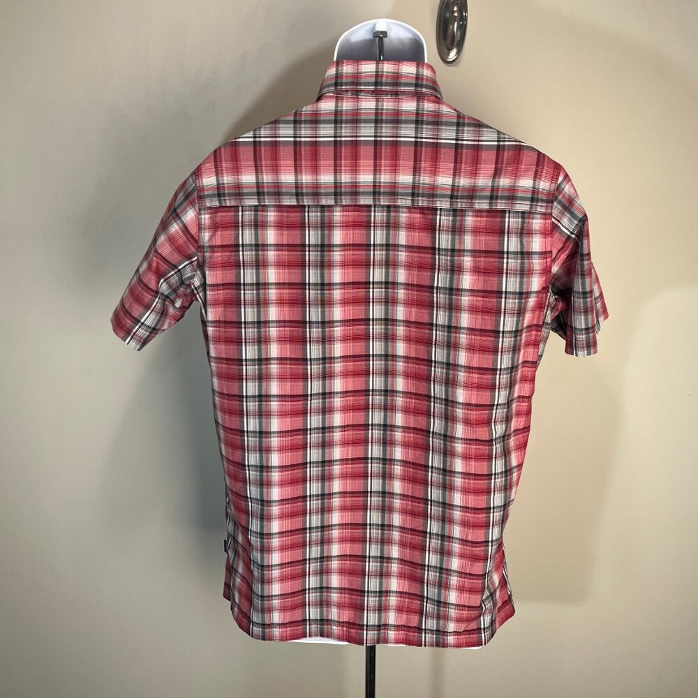 🏕️ KUHL Men’s 2-Pack Hiking Shirts S Eluxur Short Sleeve Red Yellow Trail 🥾 - Picture 10 of 12